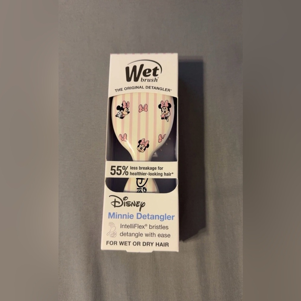 Disney MINI Wet Brush The Original Detangler Hair Brush Minnie Mouse Limited